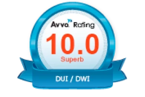 Avvo 10 DUI - Badge